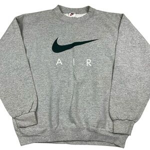 Vintage Nike Air spell out 90s crewneck sweatshirt USA made size large